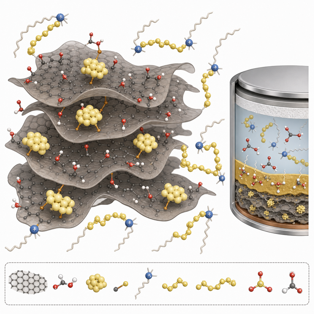 Graphene Oxide for Li/S Battery Cathodes - USTC, 2016