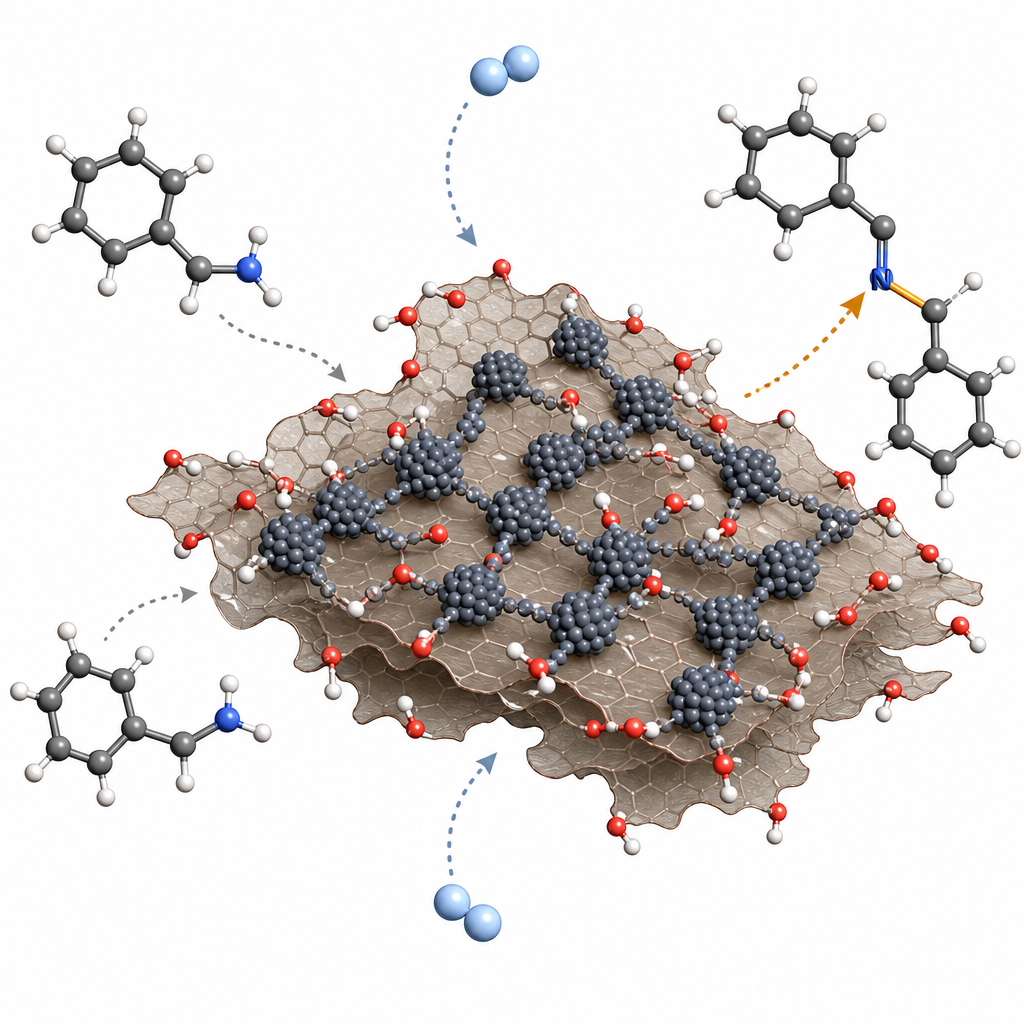 RuO2/Graphite Oxide Catalyst for Imine Synthesis - Shinshu University, 2017