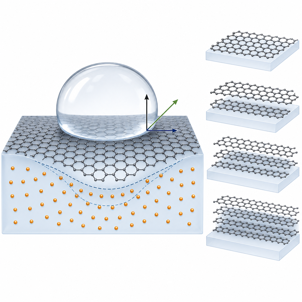 CVD Graphene Surface Stress on Soft PDMS - Peking University, 2016
