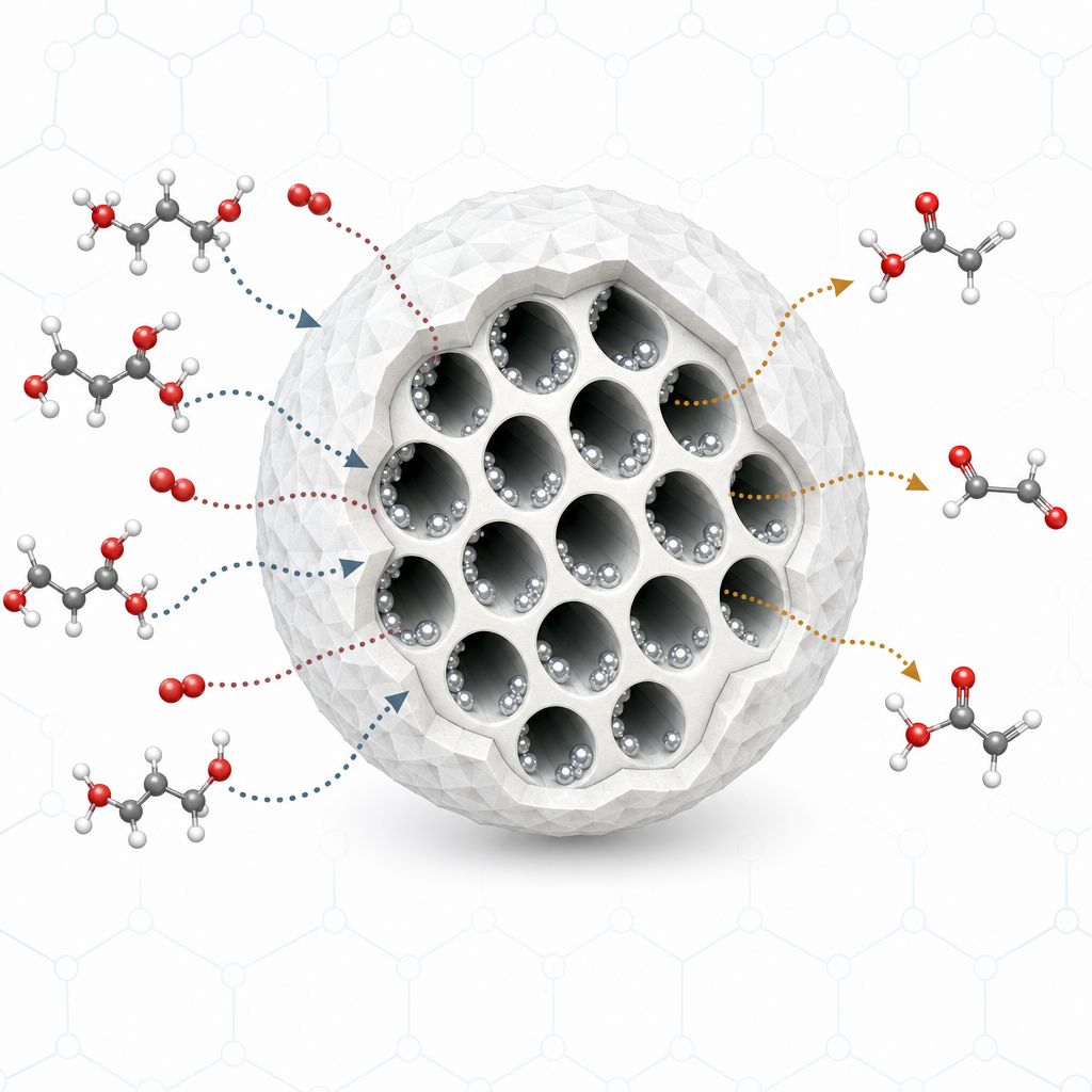 MCM-41 Supported Pt for Glycerol Oxidation - Université de Lille, 2019