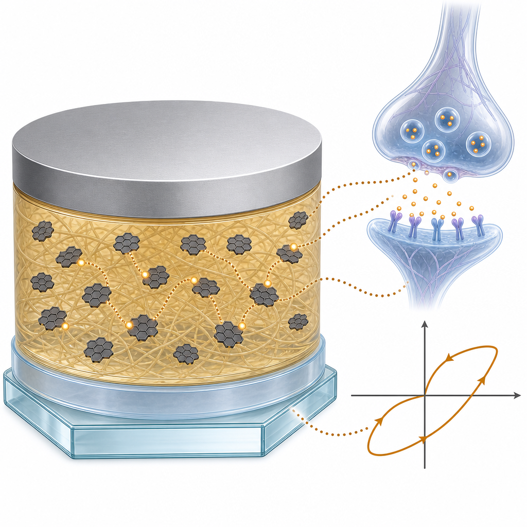 Graphene Quantum Dots for Biosynaptic Devices - Hanyang University, 2020