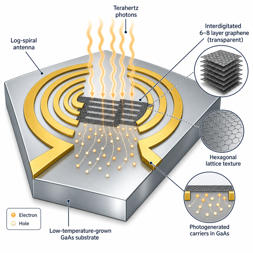 Trivial Transfer Graphene Electrodes for THz Detectors - TU Eindhoven, 2023