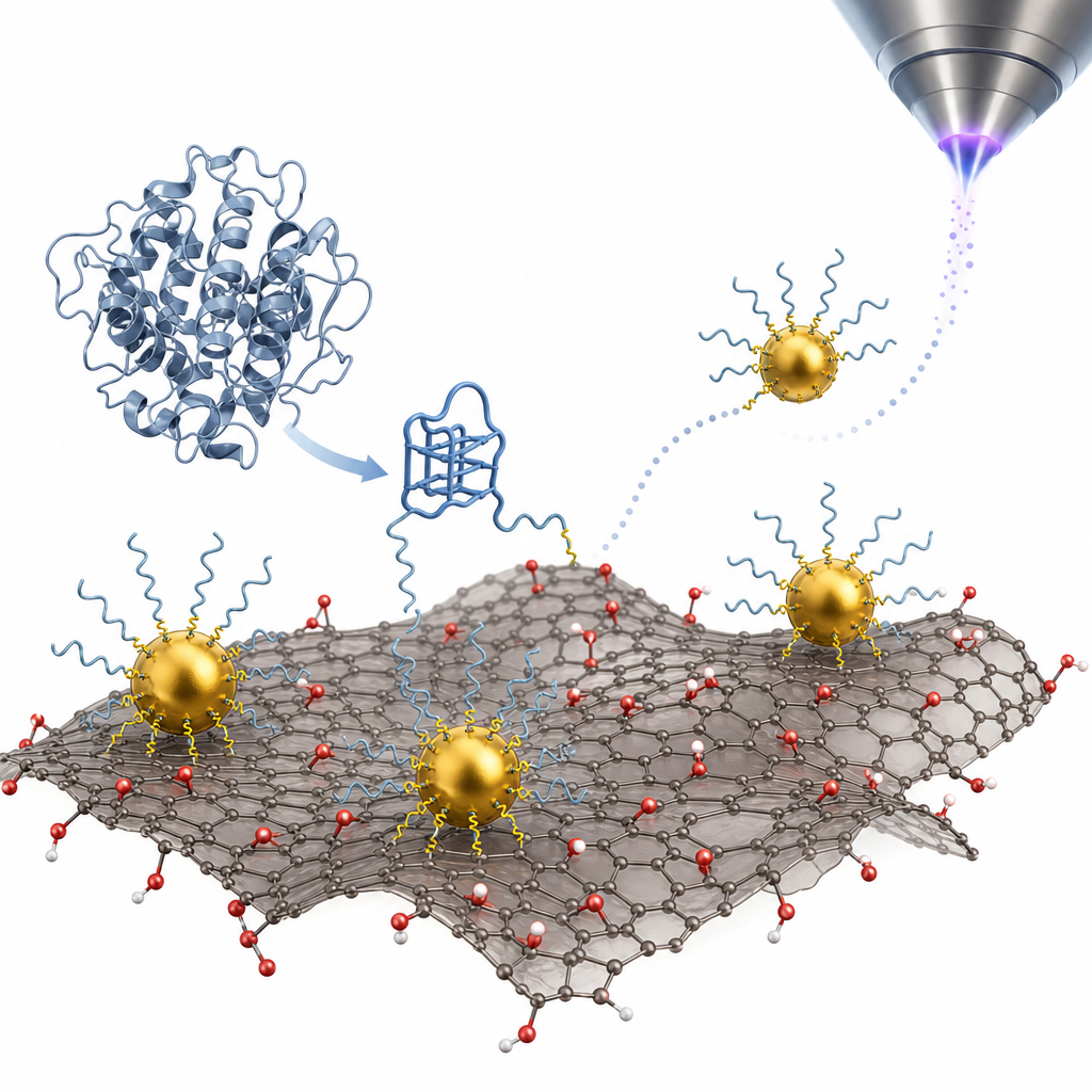 Graphene Oxide Aptamer Assay for Thrombin — University of North Dakota, 2020