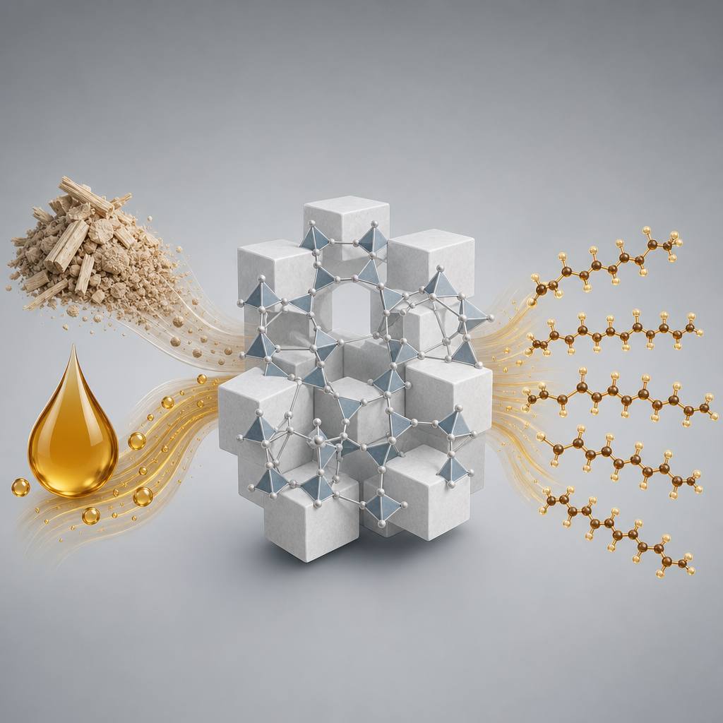 Commercial Zeolite-A Catalyst for Biomass Pyrolysis - University of Lampung, 2021