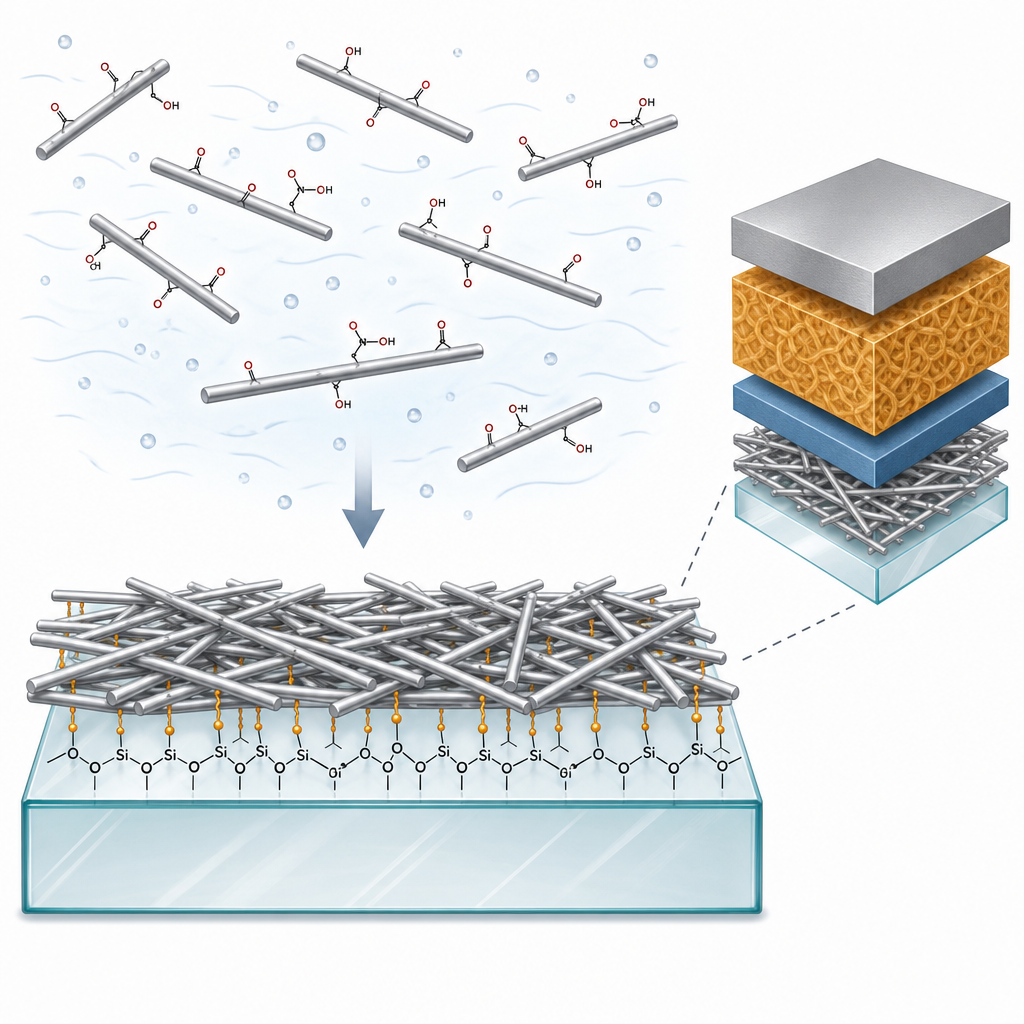 Silver Nanowire Transparent Electrodes for OPVs - Hanyang University, 2018