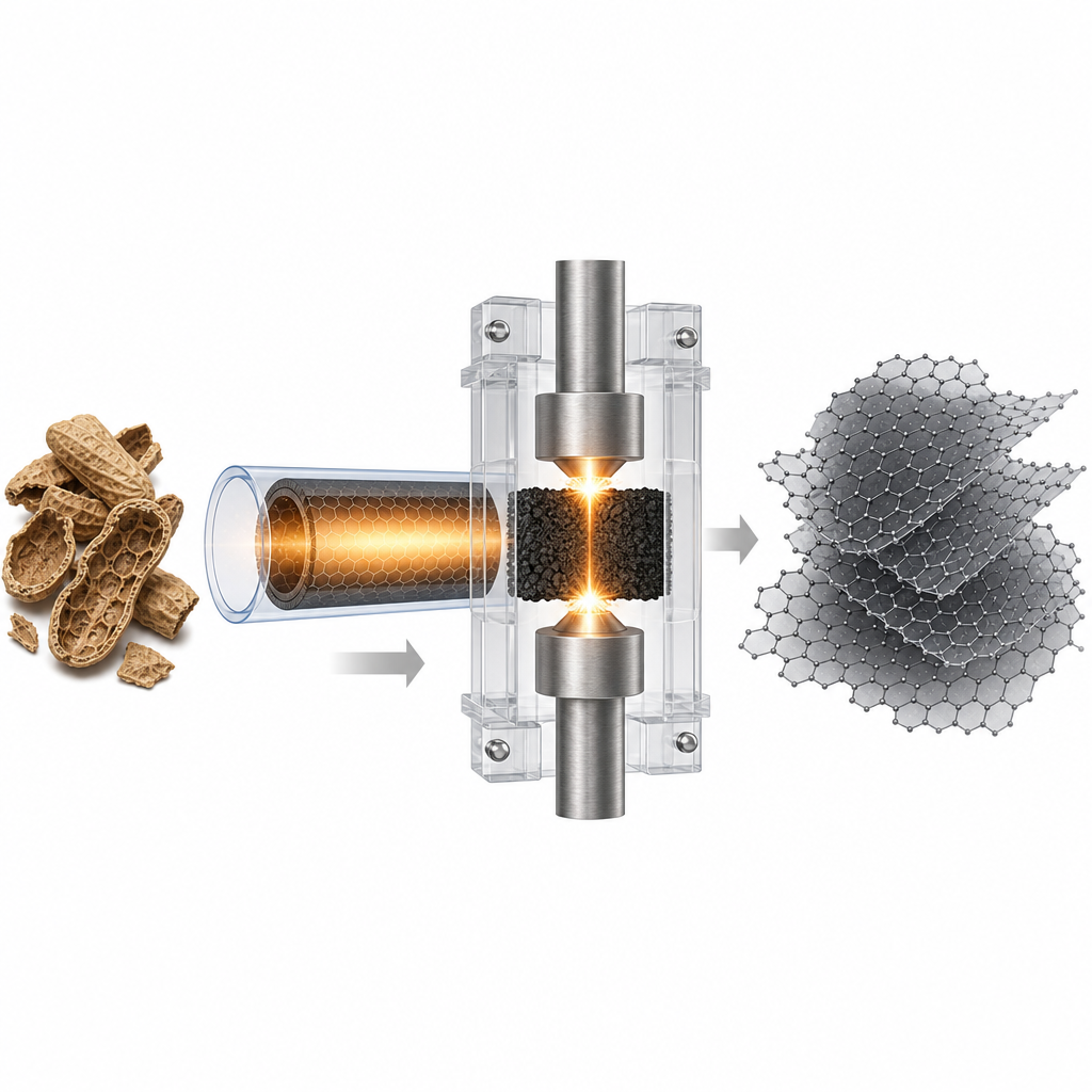 Flash Joule Heating of Peanut Shells - UNSW Sydney, 2026