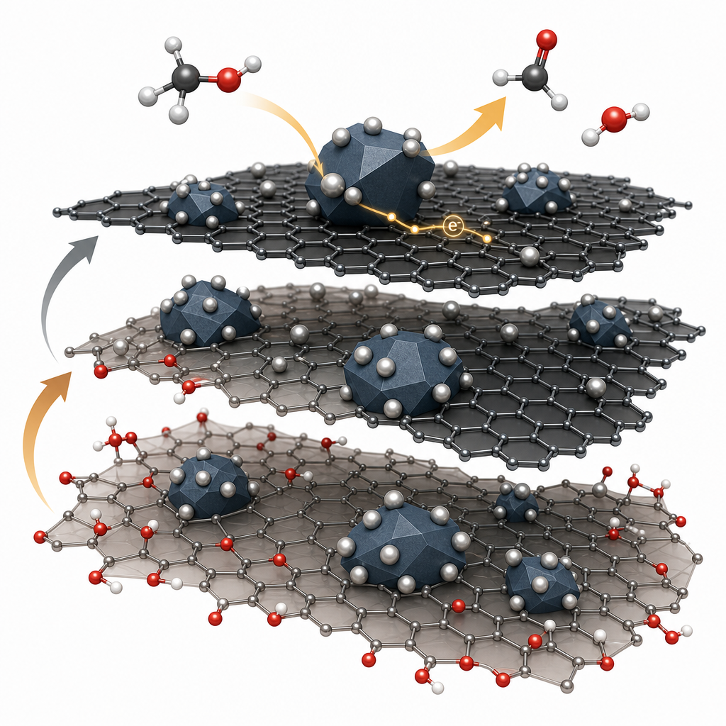 Graphene Oxide for Pt Methanol Oxidation Catalyst - University of Wisconsin-Milwaukee, 2015