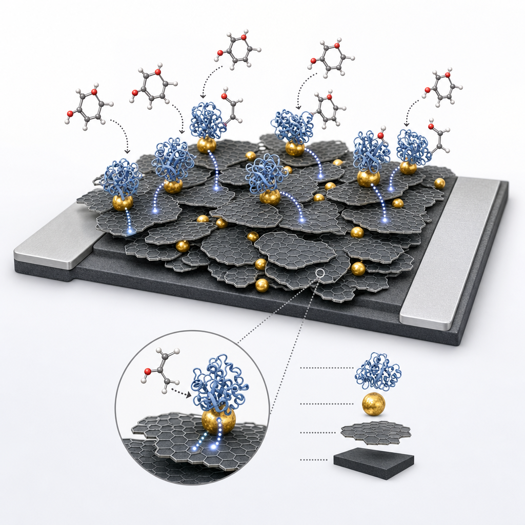 Graphene Nanoplatelet Laccase Biosensor - Karl-Franzens Univ. Graz, 2020