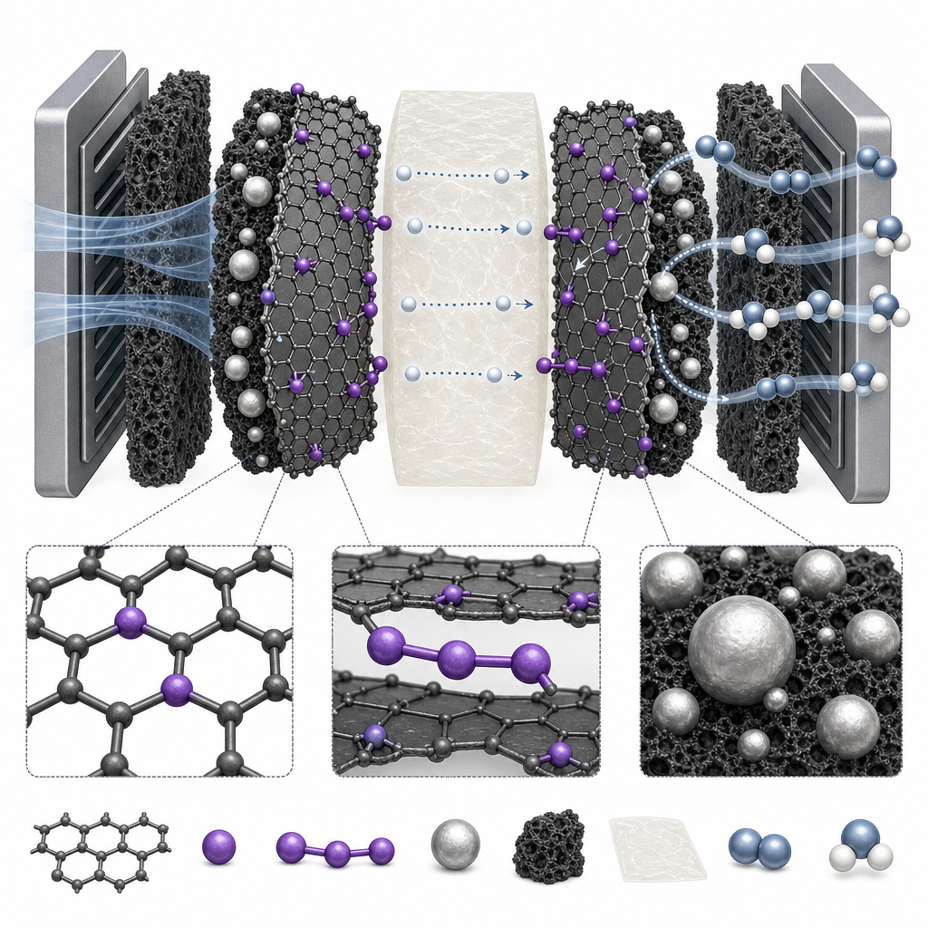 Iodine-Doped Graphene ORR Catalyst for PEM Fuel Cells - ICSI Rm. Valcea, 2019