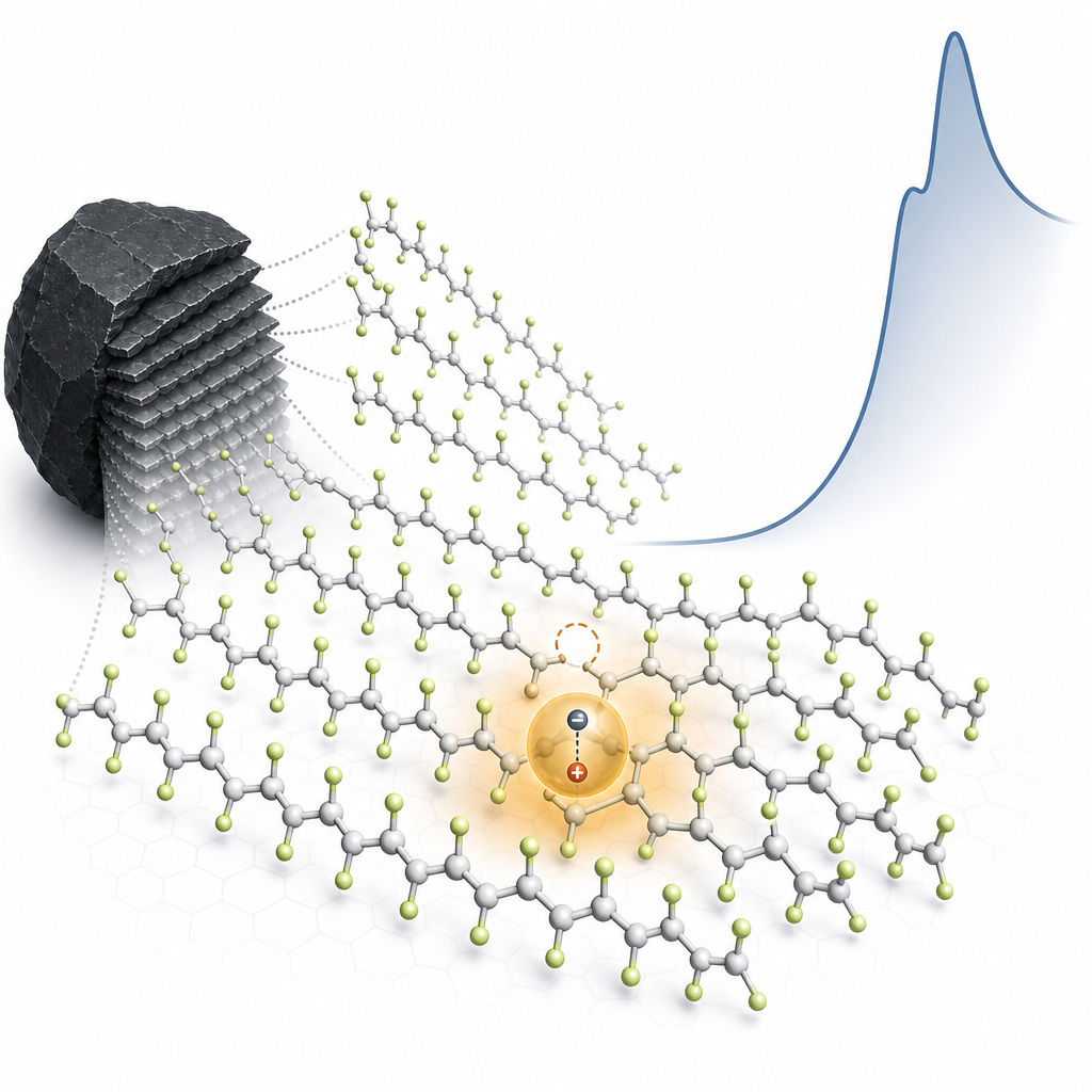 Graphite Fluoride Band Gap Study - Palacky University, 2022