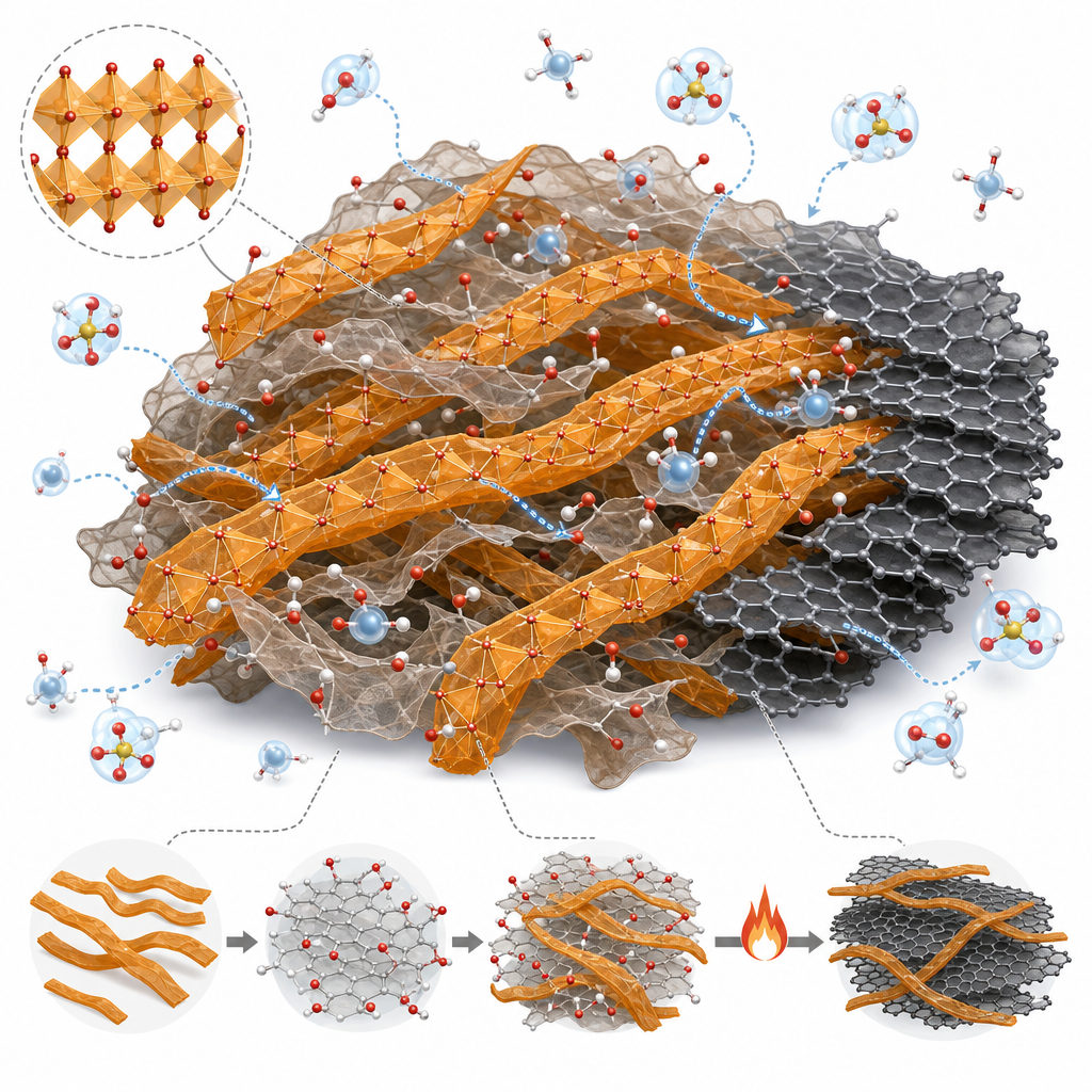 Graphene Oxide for V2O5 Supercapacitor Hybrids — Kansas State University, 2020