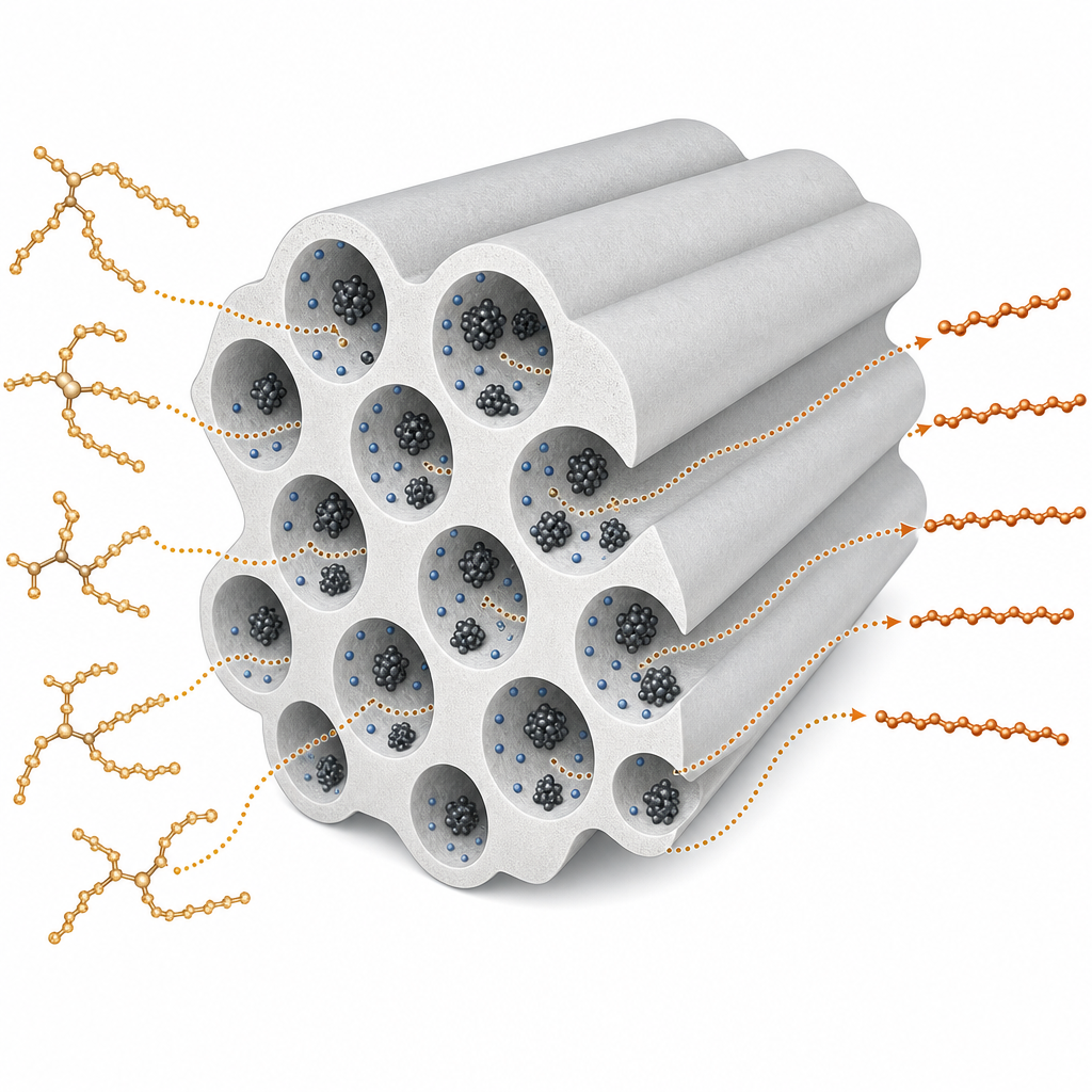 SBA-15 Support for NiMo Carbide Hydrotreating - Wayne State University, 2013