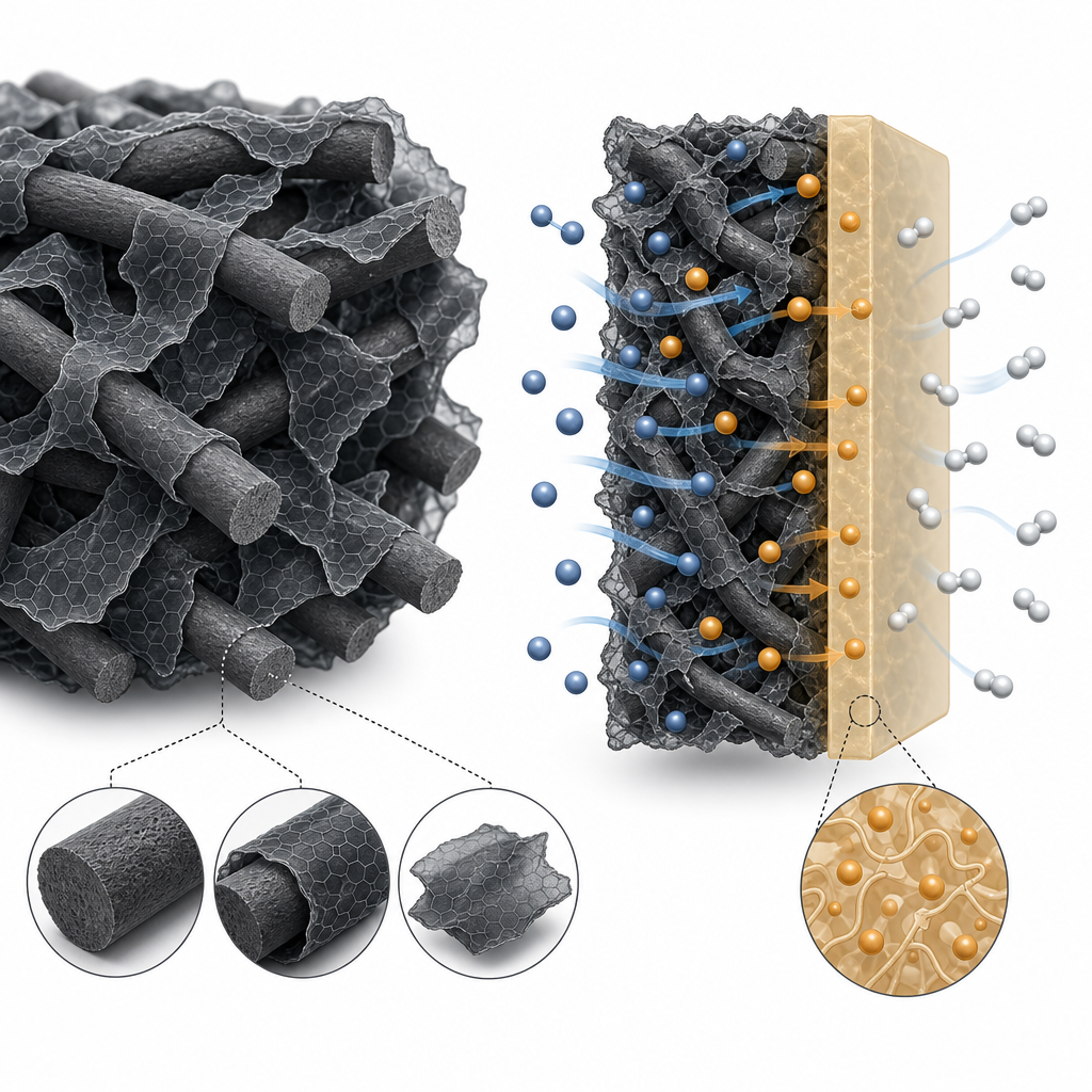rGO-Modified Carbon Paper for H2/V Fuel Cells — Imperial College London, 2019