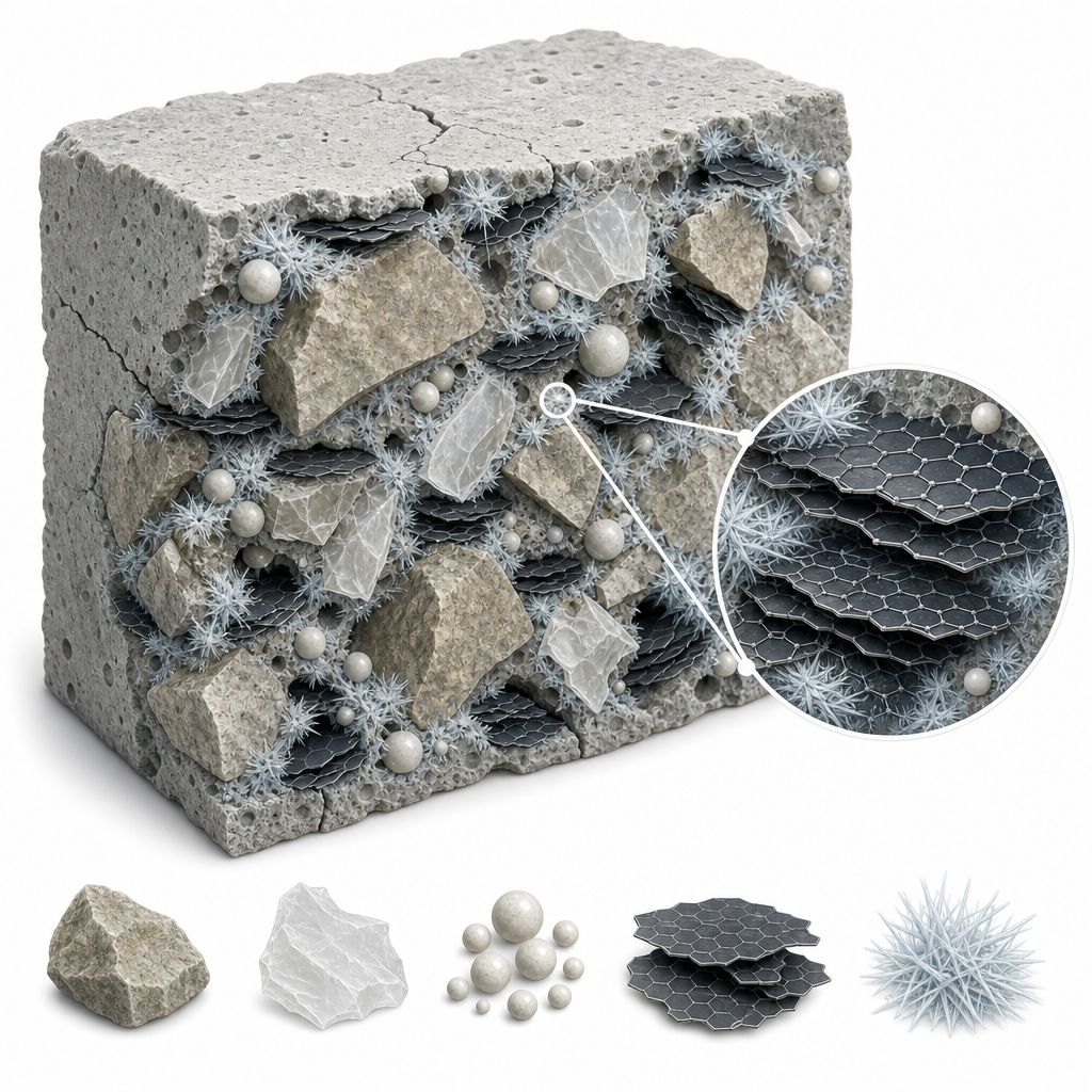 Graphene Nanoplatelets for Fly Ash Concrete - Chulalongkorn, 2021