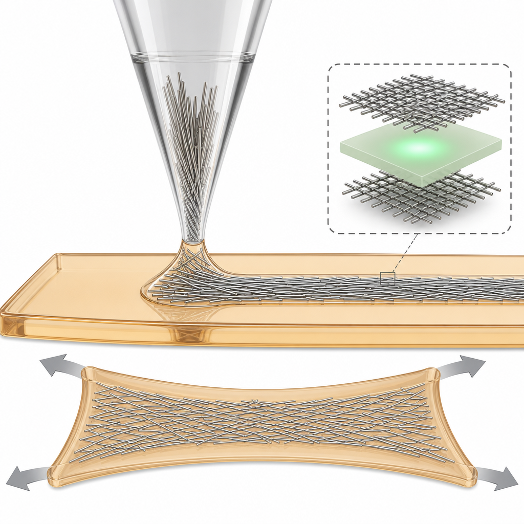 Silver Nanowire Ink for Stretchable Sensors - Michigan State University, 2018
