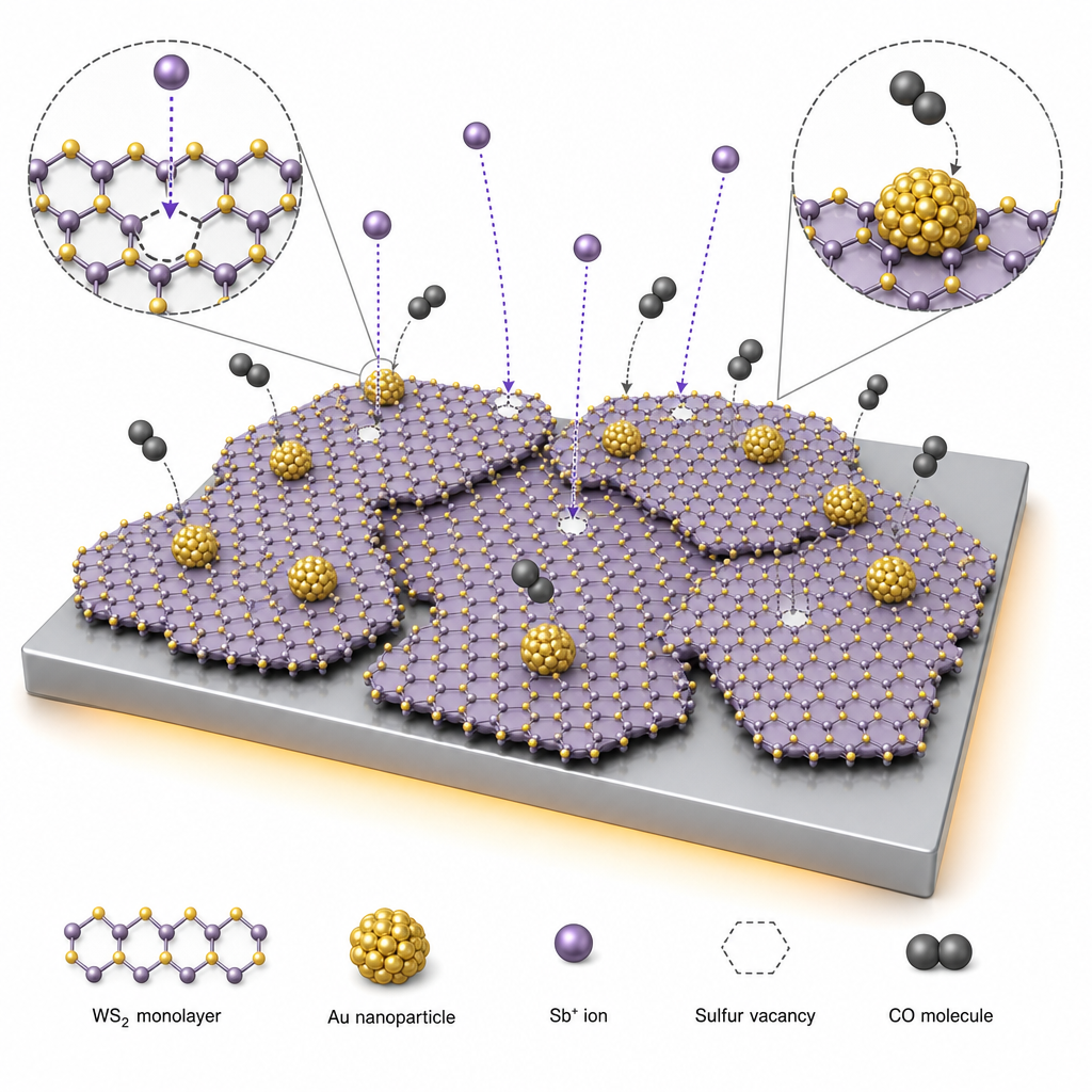 Monolayer WS2 Nanosheets for CO Gas Sensing - NIMS, 2023