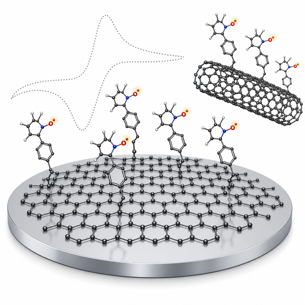Nitroxide-Grafted CVD Graphene on SiO2 - QUT, 2013