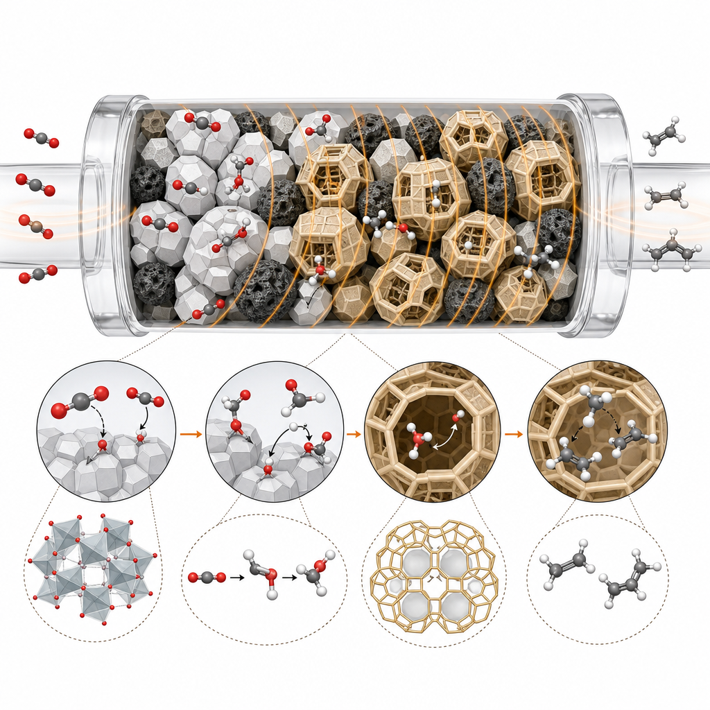 SAPO-34 for CO2-to-Olefins Tandem Catalysis - WVU, 2026