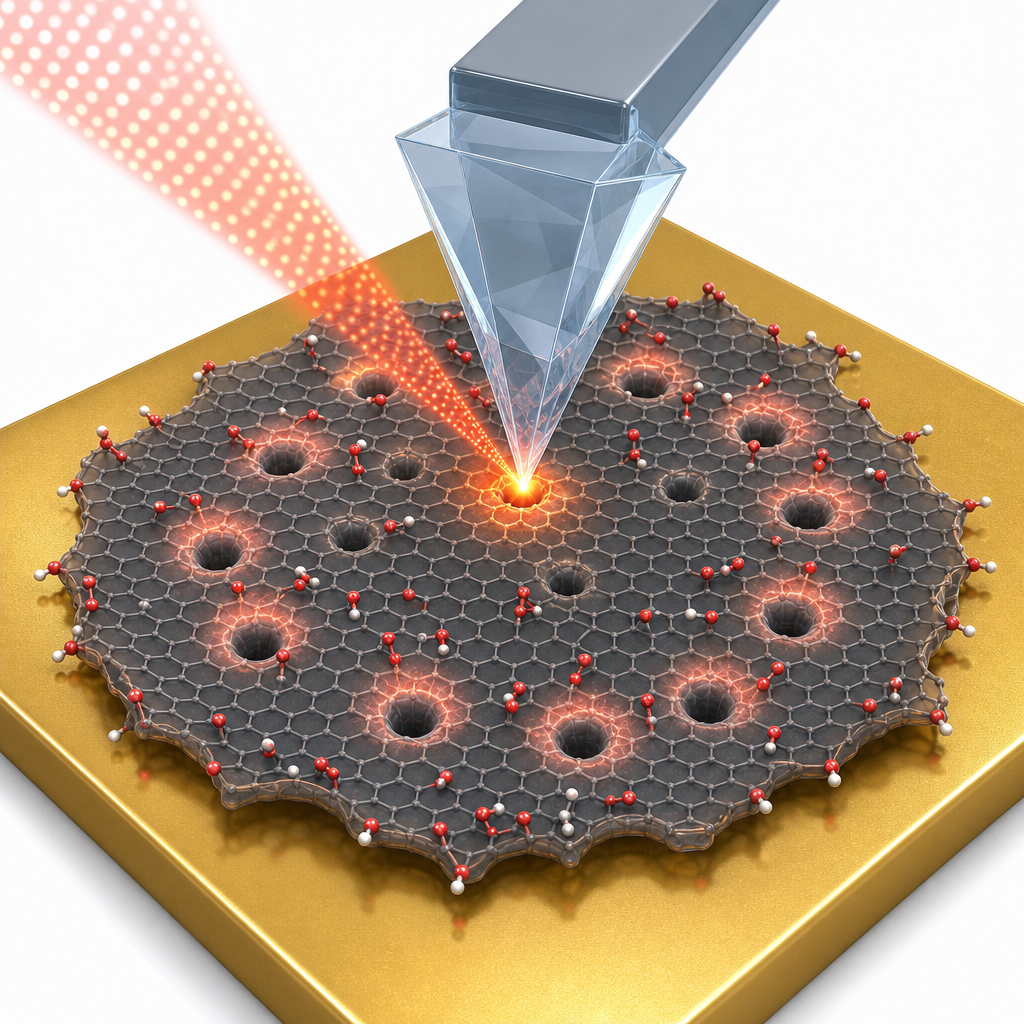 TERS of Nano-Patterned Graphene & GO - PNNL, 2018
