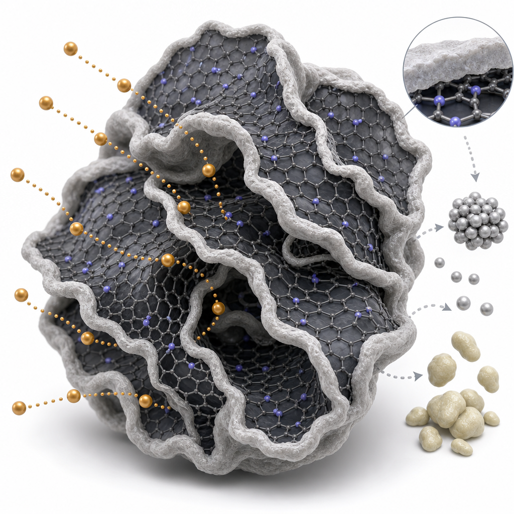N-Doped Graphene Nanosheets for Li-Ion Anodes - University of Arkansas, 2017