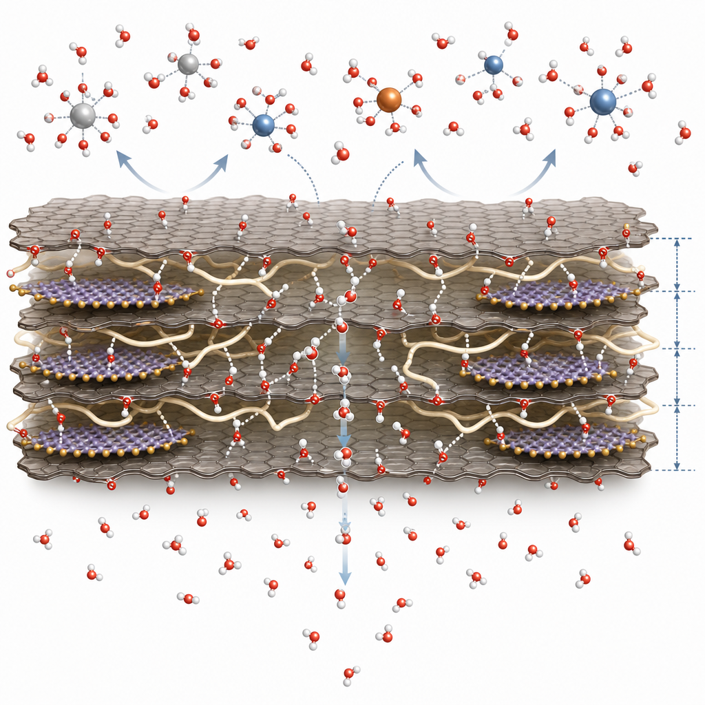 GO/MoS2-PVA Membranes for Water Treatment — UTS, 2020