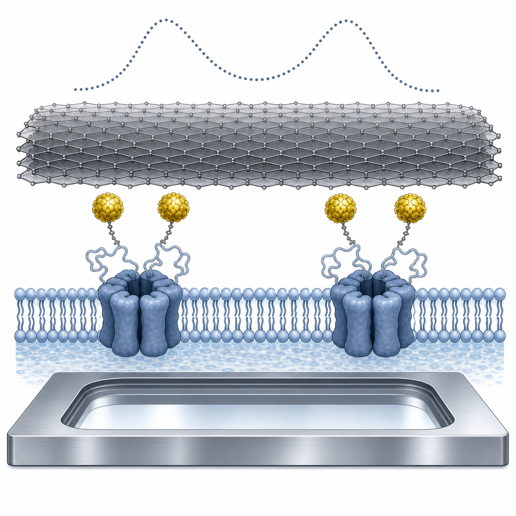 Trivial Transfer Graphene for Liquid STEM of ORAI1 - University of Saarland, 2020