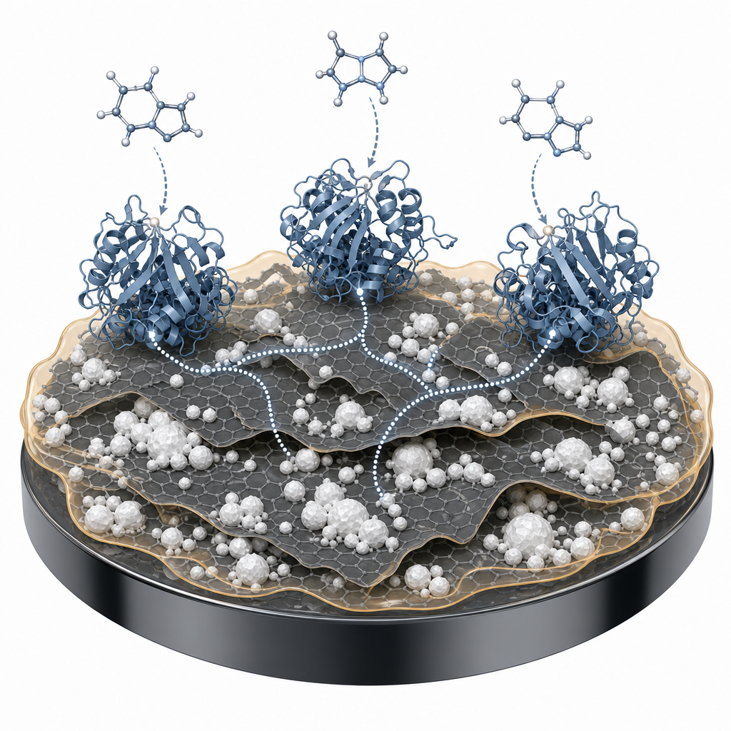 Graphene/TiO2 Hypoxanthine Biosensor for Meat Freshness — Purdue University, 2017