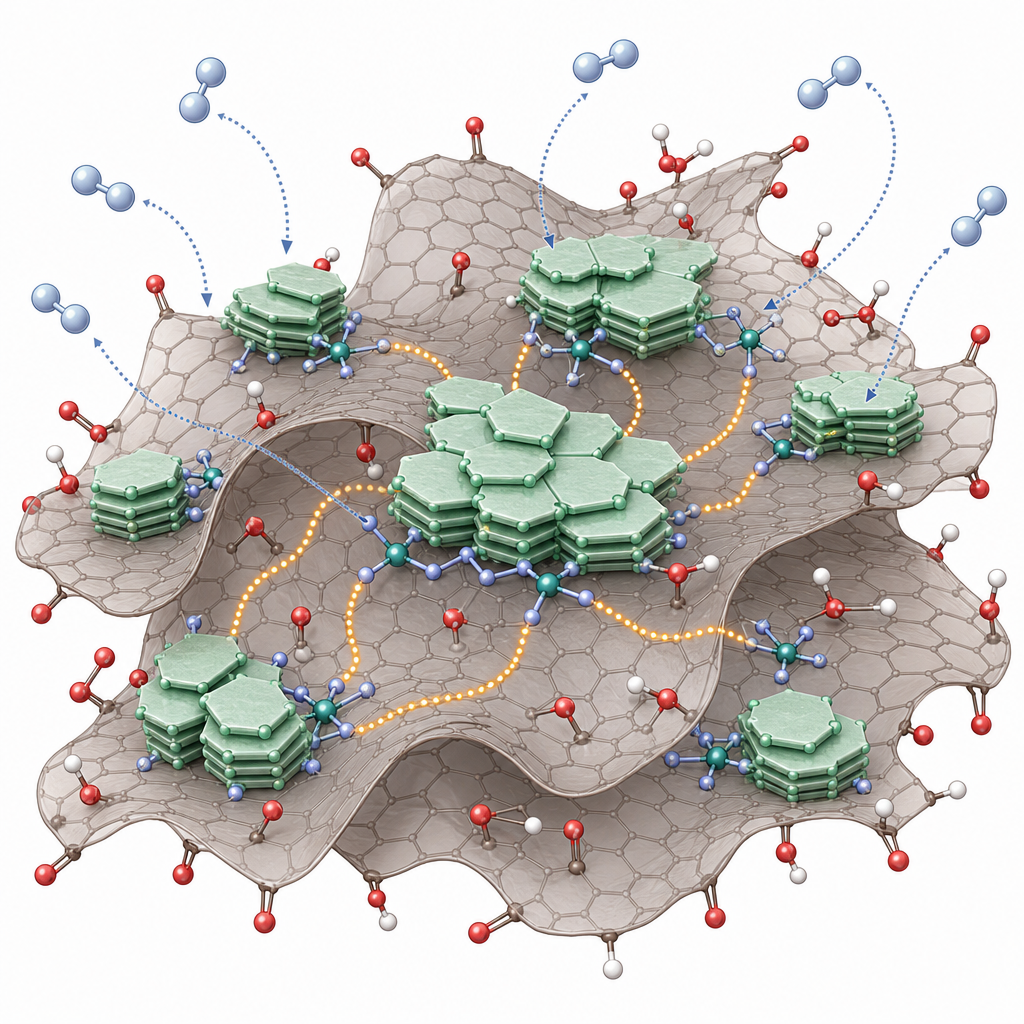 Ni(OH)2/Graphene Oxide ORR Catalyst - CUNY, 2013