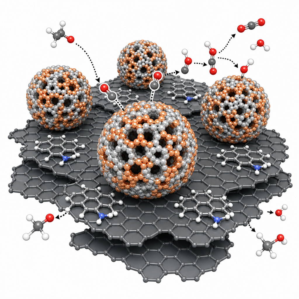 Graphene Nanoplate Pt-Cu Methanol Catalyst - Tianjin, 2016