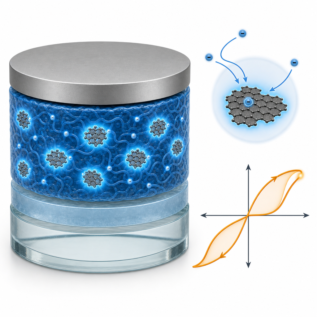 Graphene Quantum Dot Organic Synapses - Hanyang University, 2017