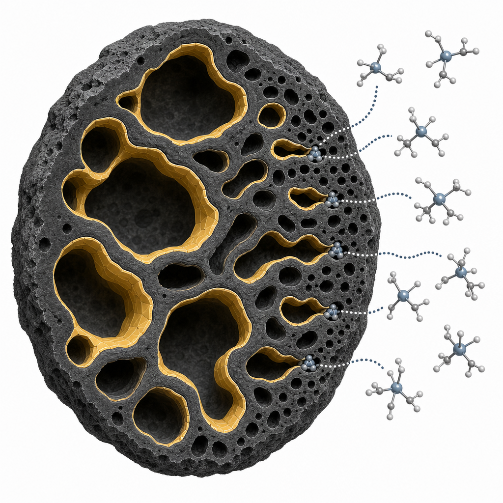 Porous Carbon for ALD V2O5 Pseudocapacitors - NC State, 2017
