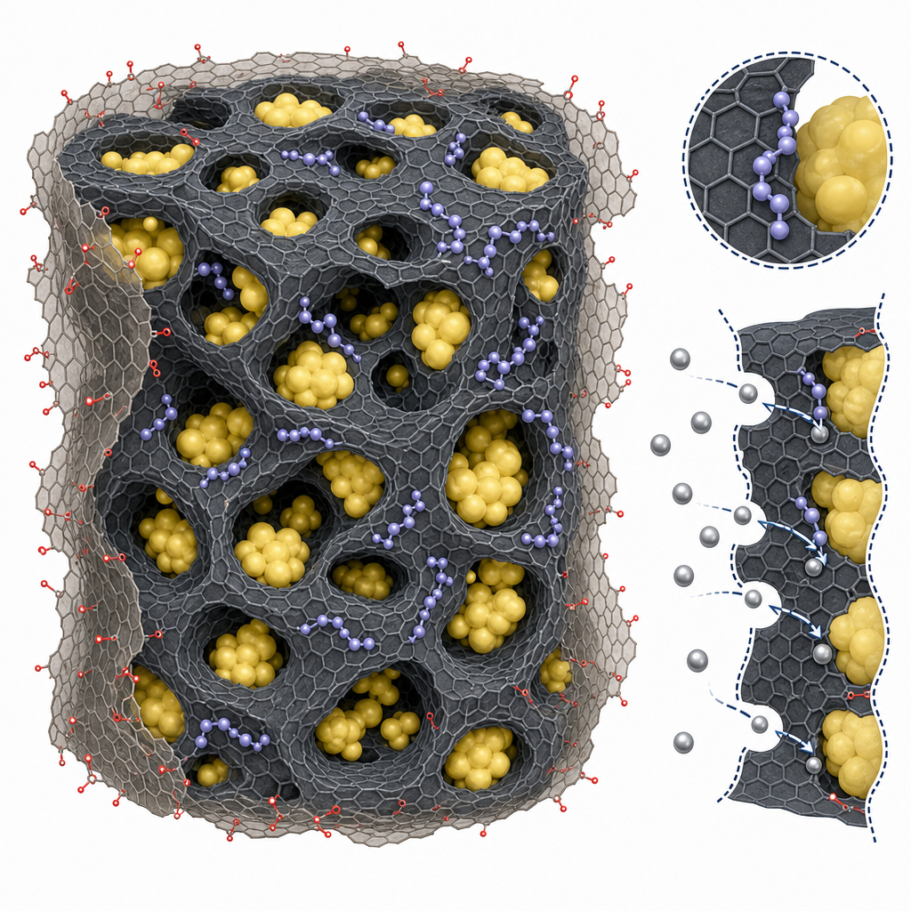 Graphite Oxide for Li–S Battery Aerogels — AIST, 2018