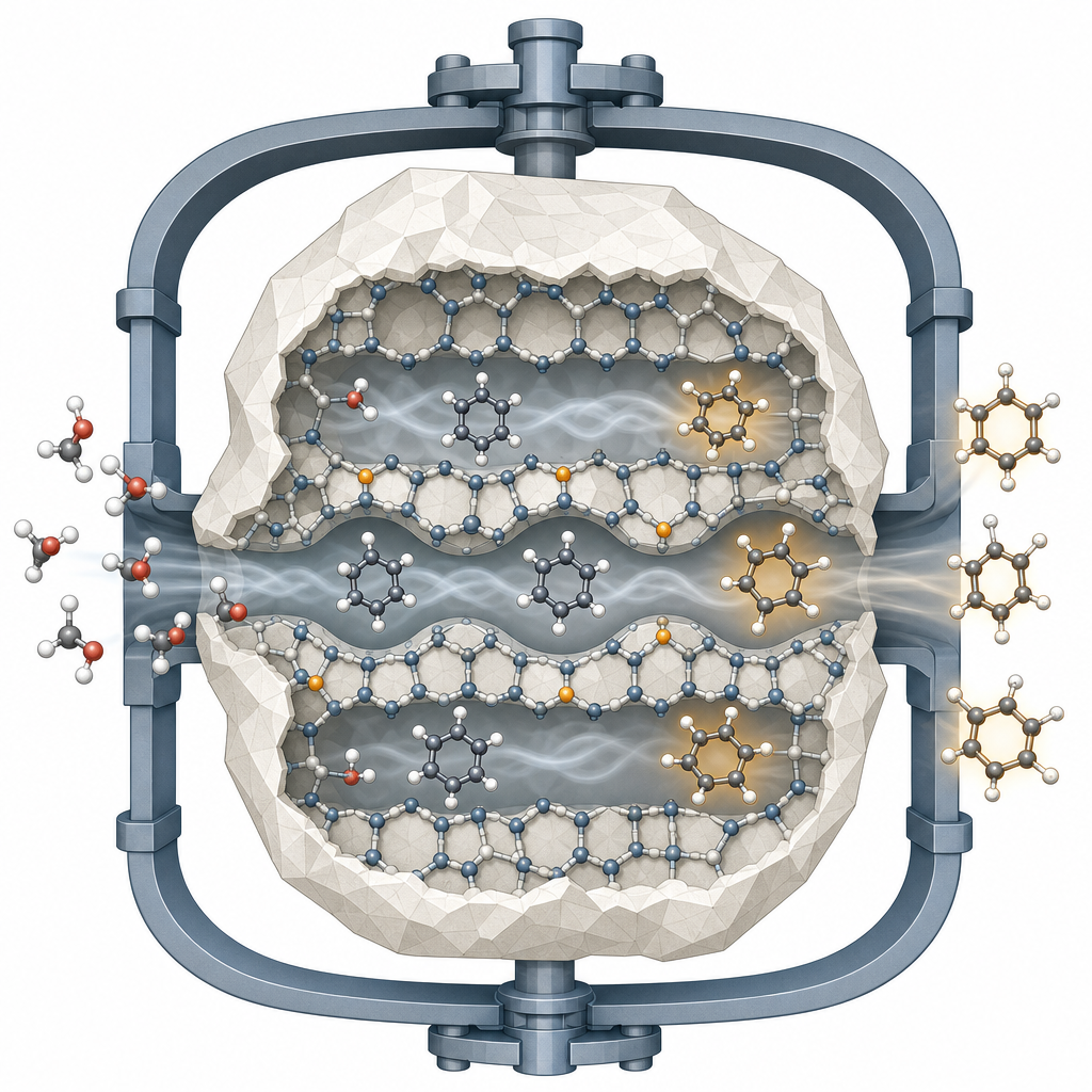H-ZSM-5 Zeolite for Methanol-to-Aromatics - KAUST, 2021