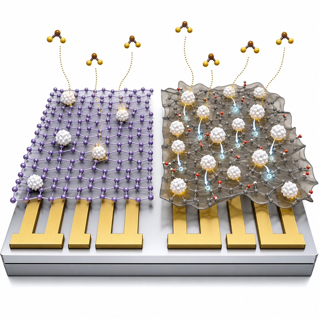 Graphene Oxide for NO2 Gas Sensing Benchmark - University of Wisconsin-Milwaukee, 2015