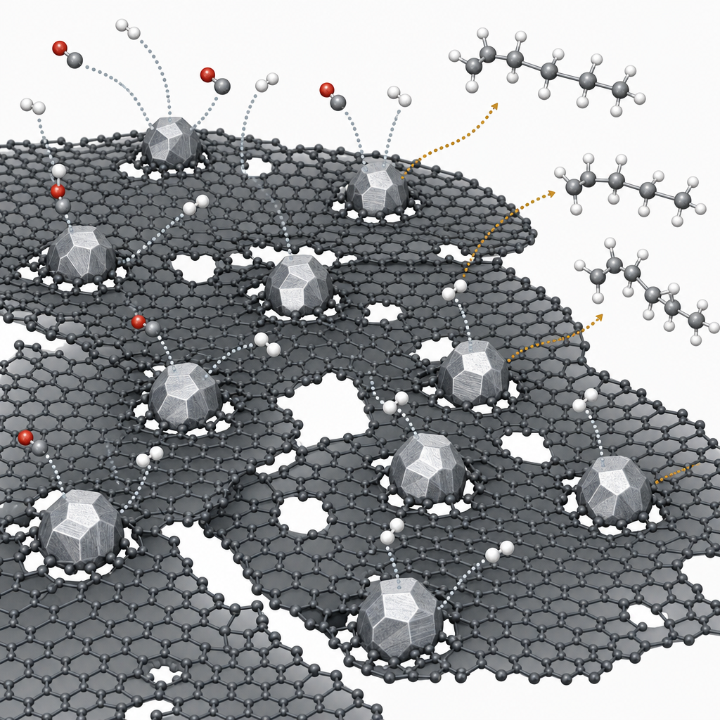 Single Layer Graphene for Fe5C2 Fischer-Tropsch Catalysts - Korea Institute of Energy Research, 2019