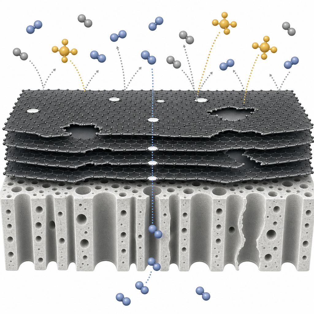 CVD Graphene on Copper for Gas Separation Membranes - MIT, 2014