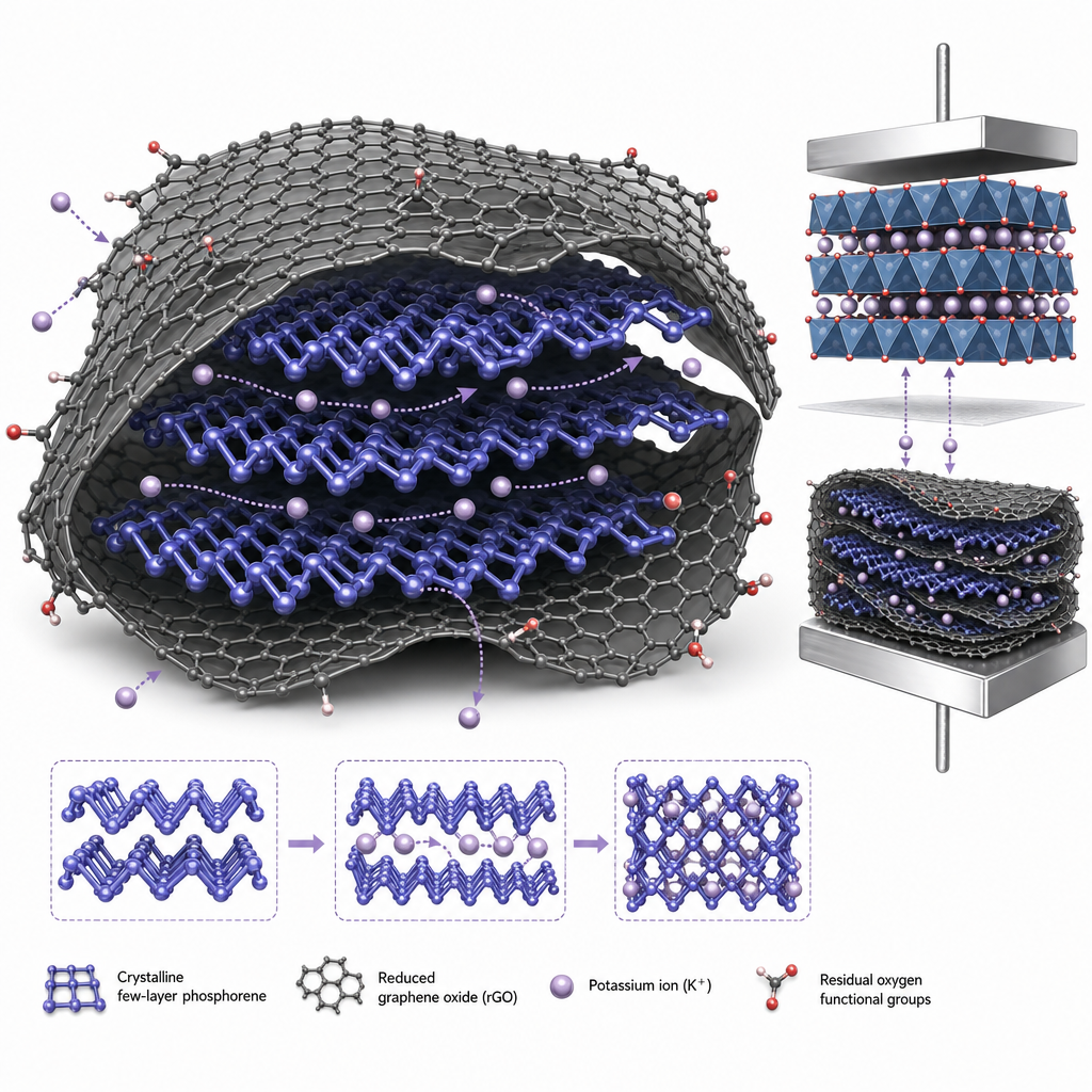 rGO Buffer for Phosphorene K-Ion Anodes - Rensselaer Polytechnic Institute, 2019