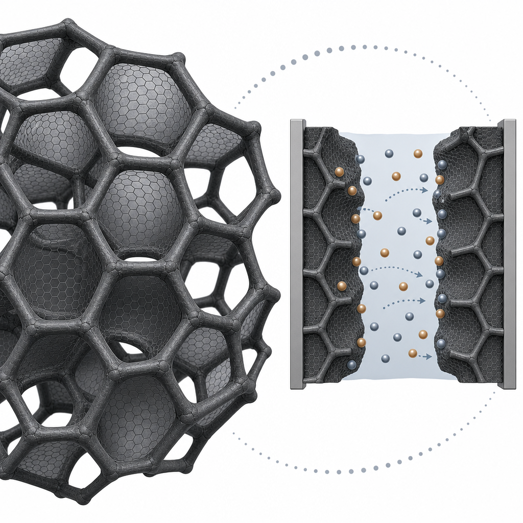 3D Strutted Graphene Supercapacitors — NIMS, 2013