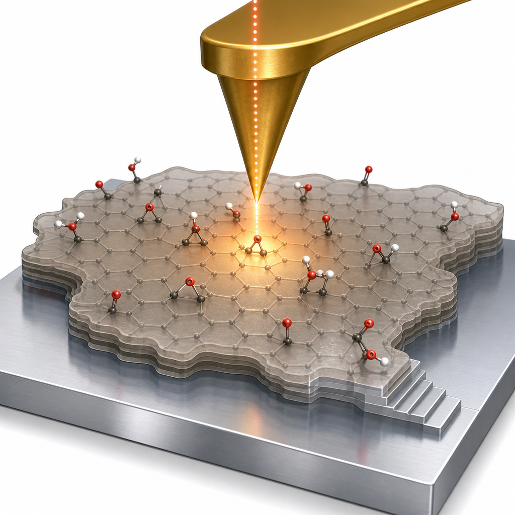 Carboxyl Graphene Oxide Nanoscale TERS Imaging - Hangzhou Dianzi University, 2018