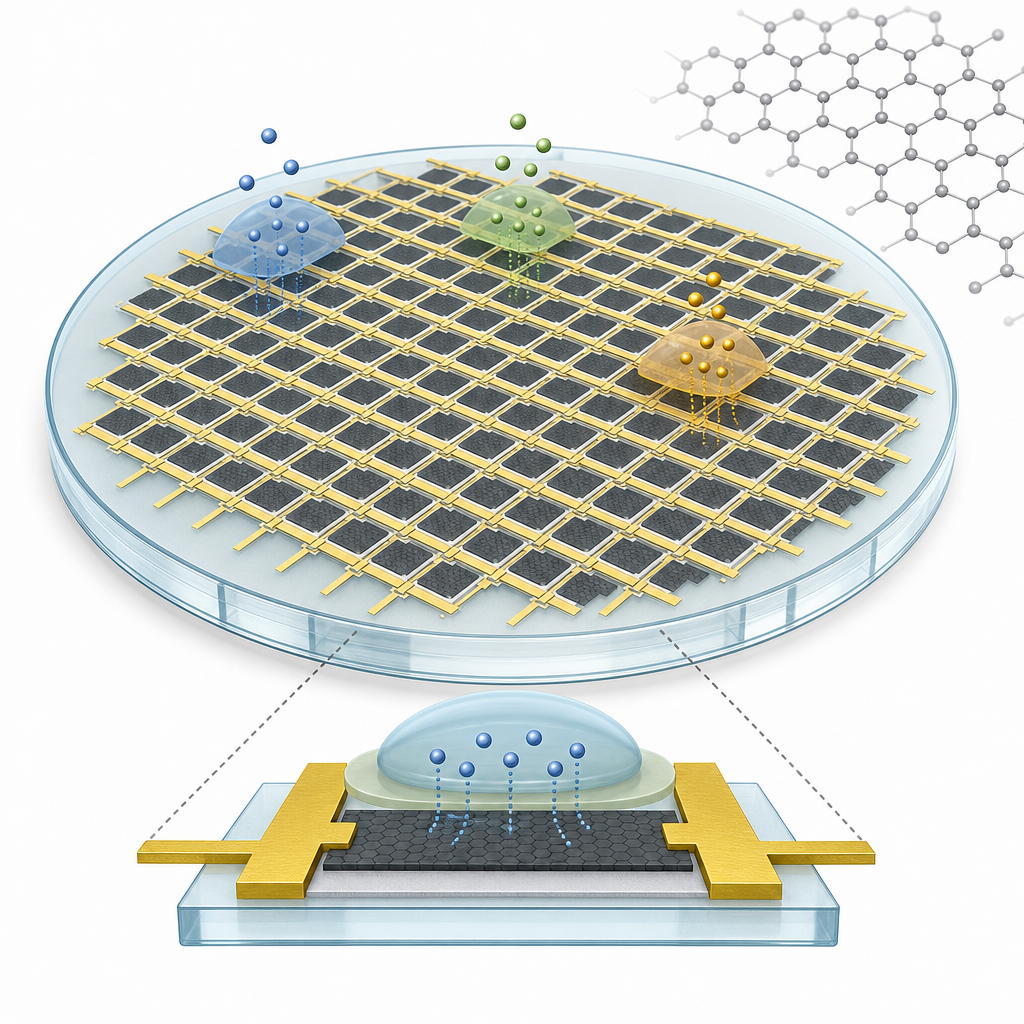 Trivial Transfer Graphene for Ion Biosensor Arrays - MIT, 2022