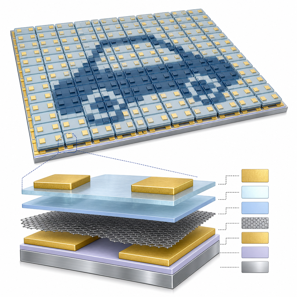 Bilayer Graphene Gate Memcapacitor Array - Duke, 2025