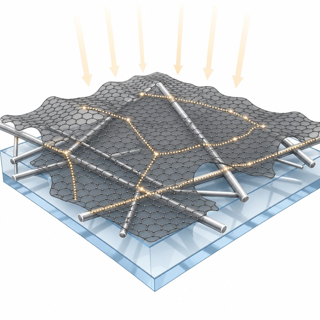 CVD Graphene–AgNW Hybrid Transparent Electrodes - Purdue, 2013