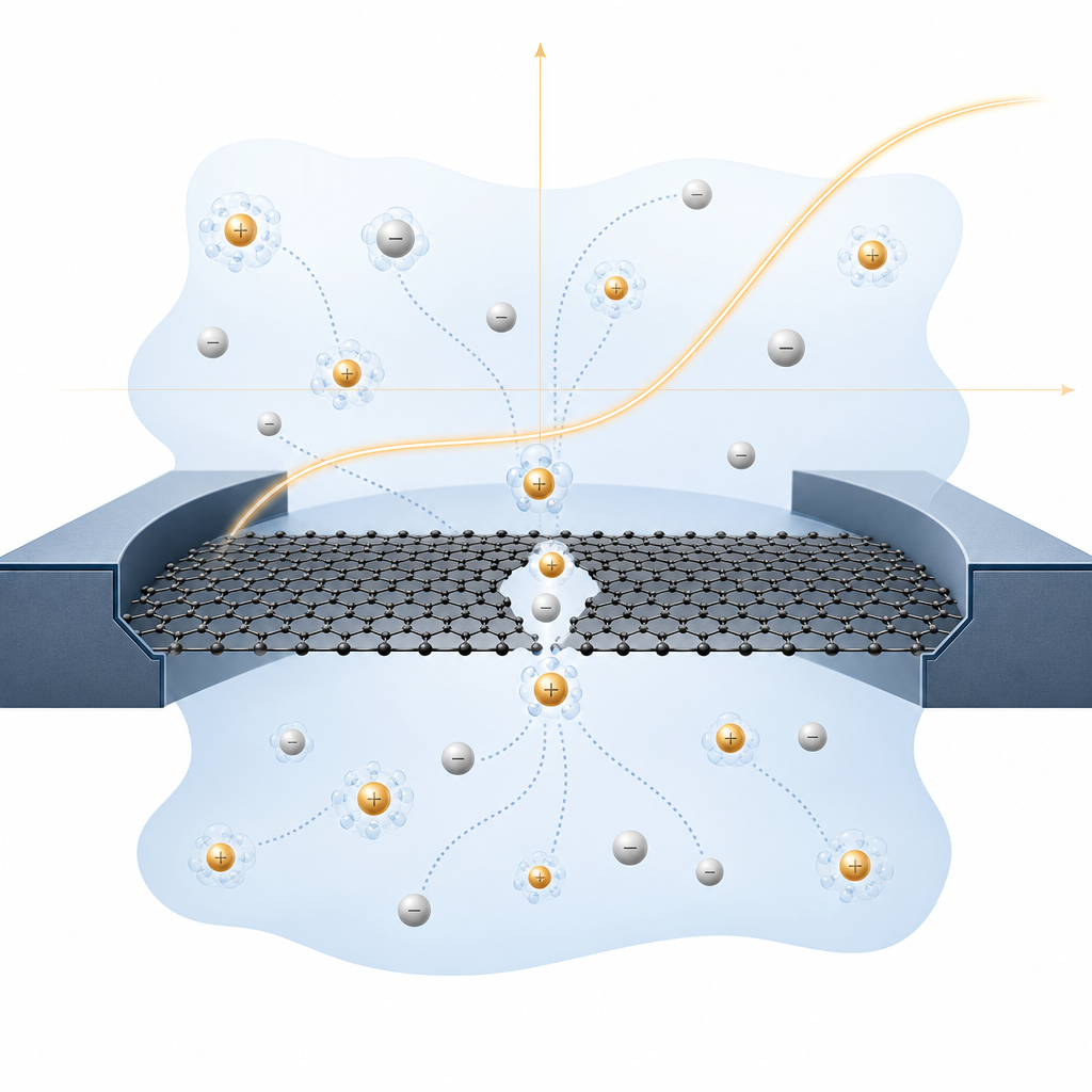 CVD Graphene Nanopores for Ionic Transport - MIT, 2015