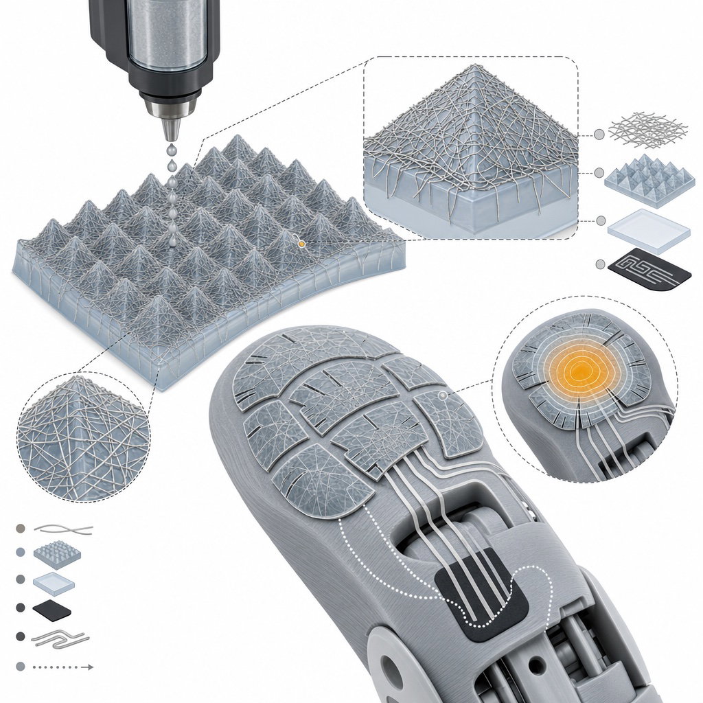 Silver Nanowires for Robotic E-Skin Sensors - Caltech, 2022