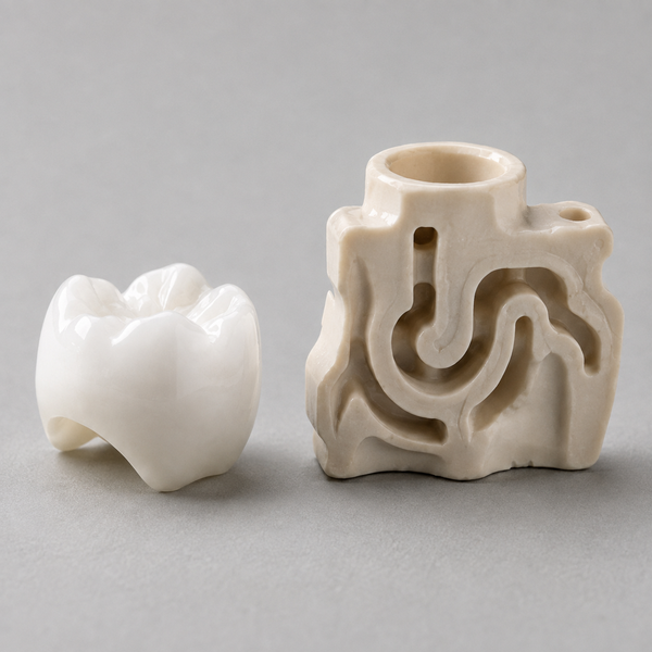 Ceramic 3D Printing Applications & Design Rules: From Dental Zirconia to Semiconductor Parts