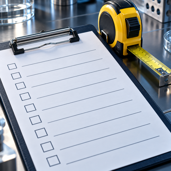 Laboratory Press Installation and RFQ Checklist