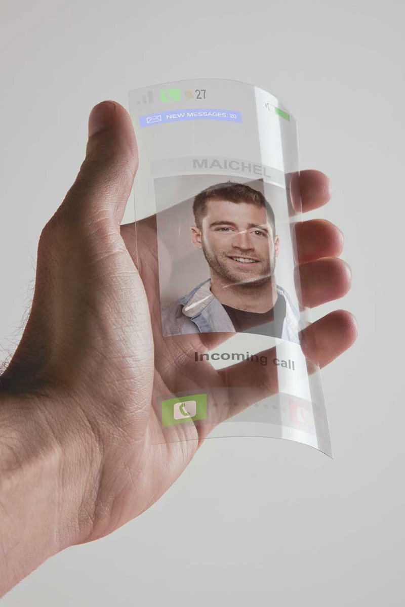 woman holding graphene material for blog post image for an insight into graphene blog post