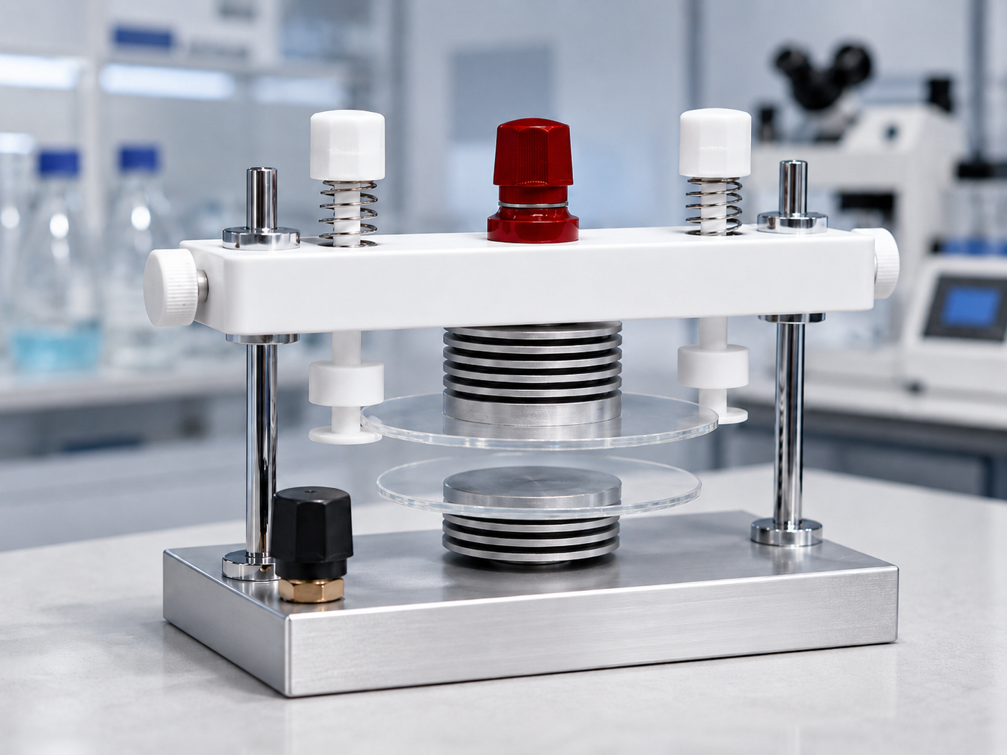 DBD-50 Dielectric Barrier Discharge Reactor (50 mm, Adjustable Gap