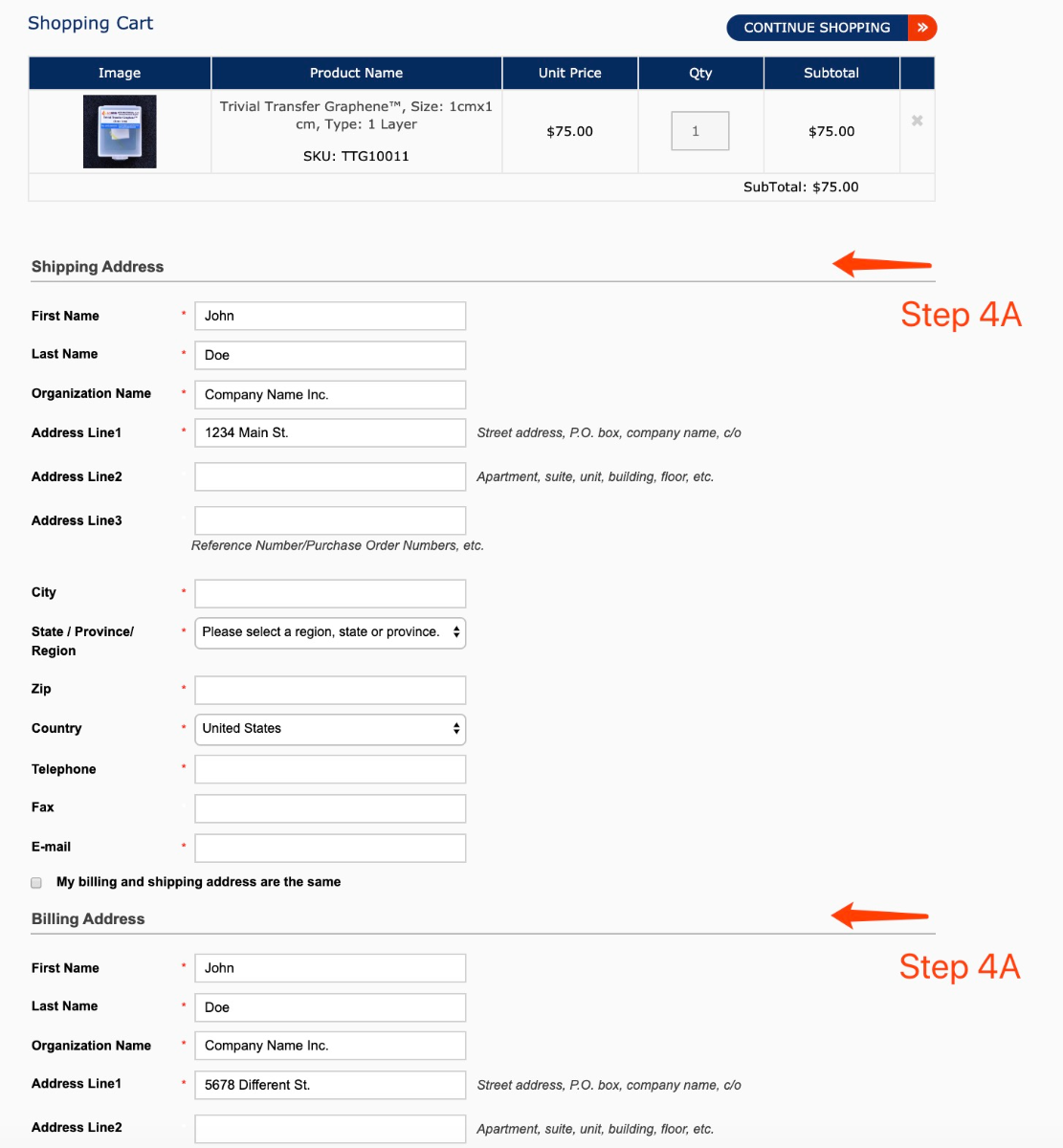Get a Quote: Step 4A Step4A